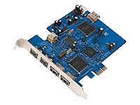 FireWire 800 and USB 2.0 PCI Express™ Card
