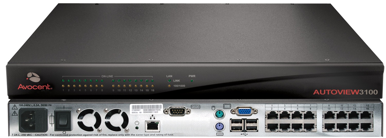 Avocent AutoView 3100 digital KVM over IP