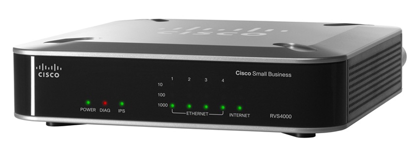 Cisco RVS4000 4-port Gigabit Security Router - VPN