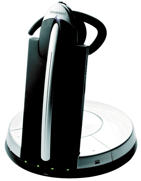 GN Netcom Jabra GN 9350e Wireless Headset and Lifter
