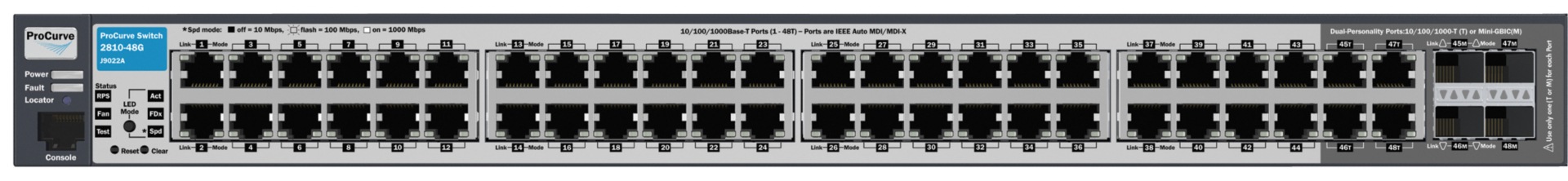 HP 2810-48G Switch