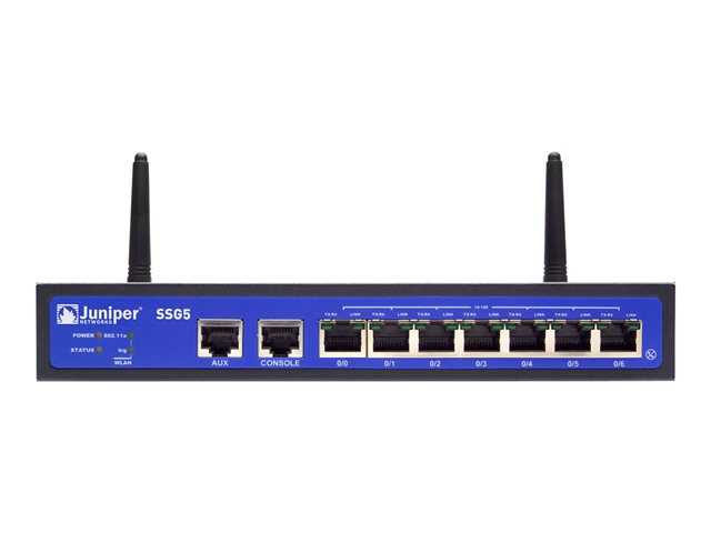 Juniper Security Services Gateway 5 with RS-232 Aux backup US