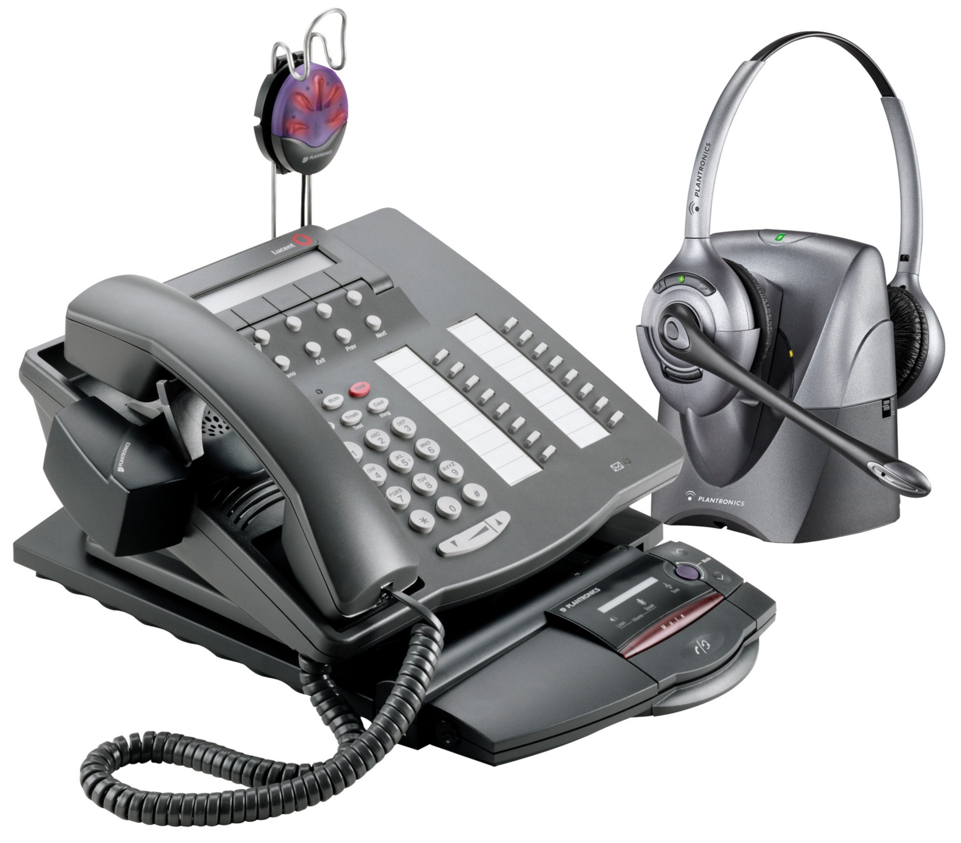 Plantronics CS361N SupraPlus Wireless Professional Headset and HL10 Lifter