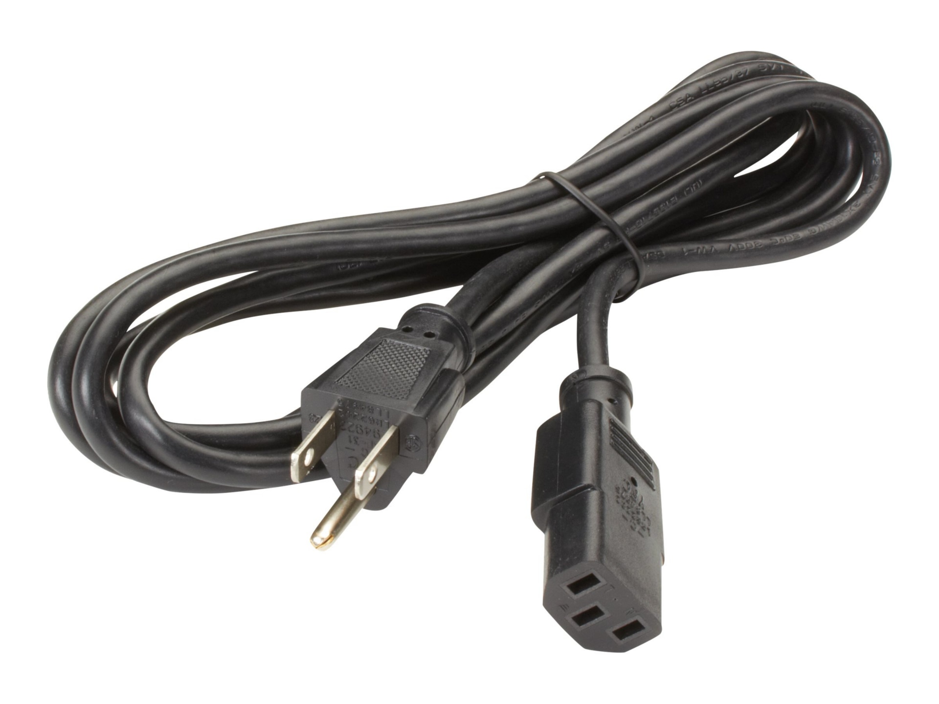 Black Box 10' North American PC/Monitor Power Cords
