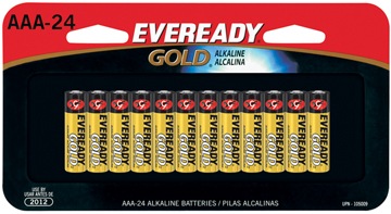 Eveready Gold AAA 24 Pack