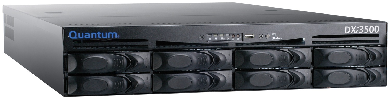 Quantum DXi3500 Data De-duplication Disk Backup and Replication Appliance