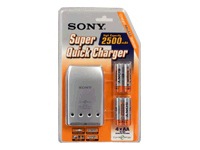 Sony Super Quick Charger BCG34HE4 - battery charger - AA - NiMH x 4