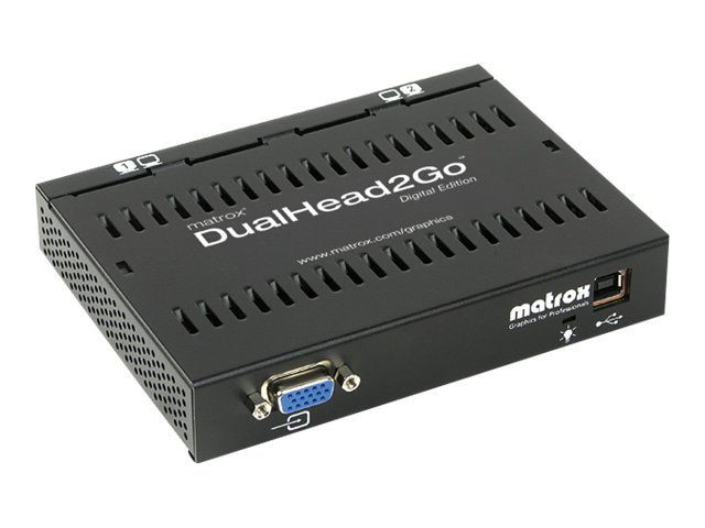 Matrox Graphics eXpansion Module DualHead2Go Analog Edition - video convert