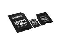 Kingston flash memory card - 2 GB - microSD