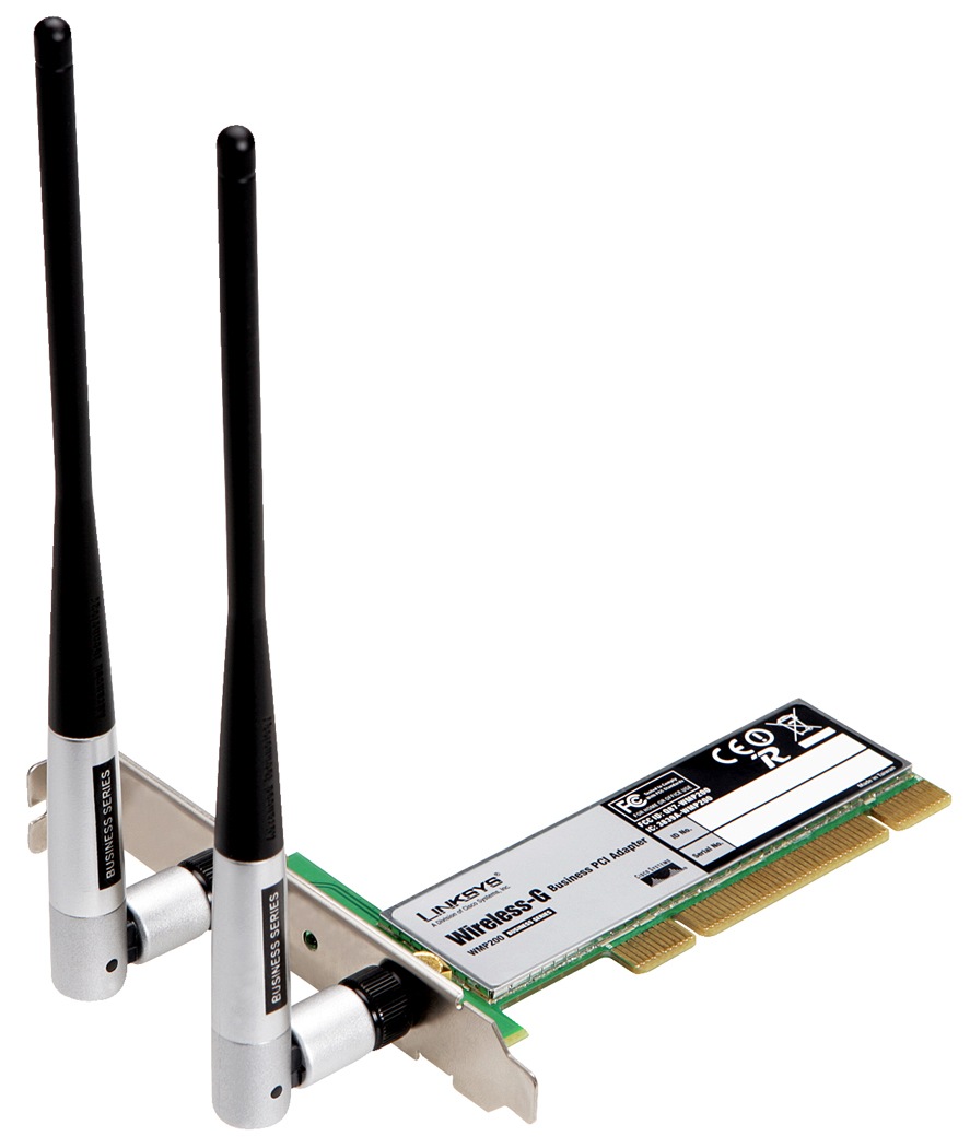 Cisco WMP200 Wireless-G Business PCI Adapter - RangeBooster