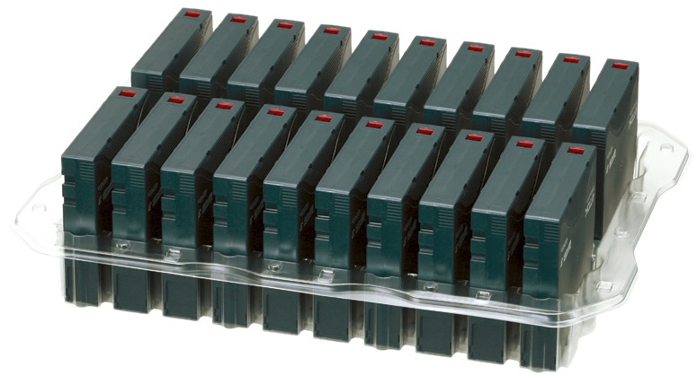 TDK LTO4 Ultrium 4 Data Cartridge Custom Barcode Labeled in Library