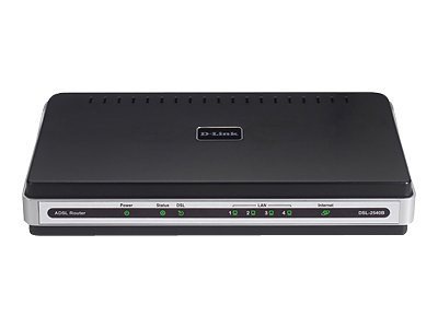 D-Link DSL-2540B ADSL2/2+ Modem with 4-Port Ethernet Router
