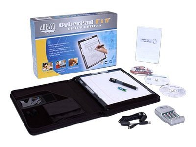 Adesso CyberPad digitizer, stylus