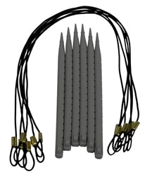 STYLUS WITH TETHER, 6 PACK (GOBOOK
