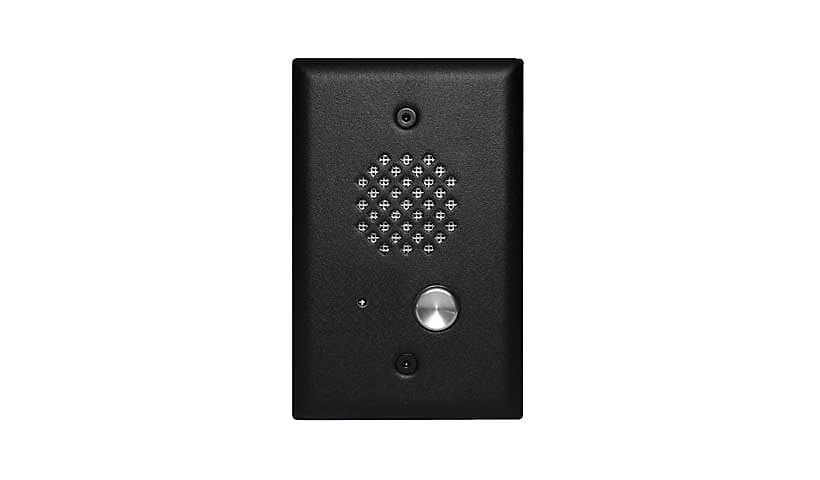Viking Satin Black Entry Phone with Enhanced Weather Protection