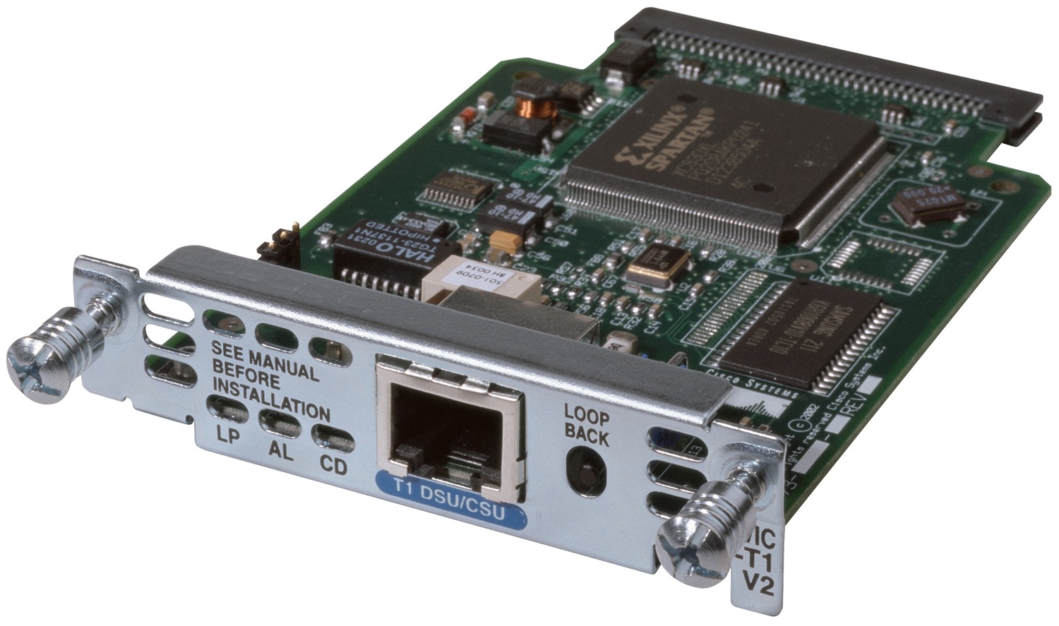 Cisco Updated one-port T1/fractional T1 DSU/CSU WIC