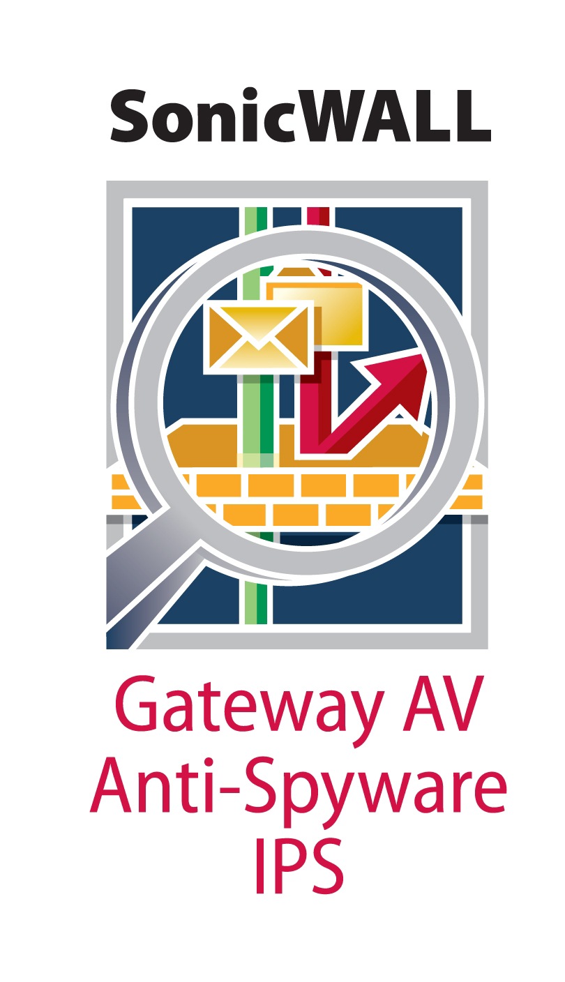 SonicWALL GAV/IPS/ASW/Application Firewall for NSA E5500 - subscription lic