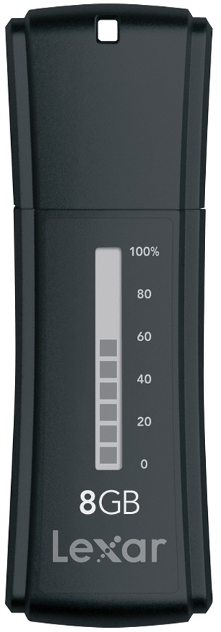 Lexar JumpDrive Secure II - USB flash drive - 8 GB