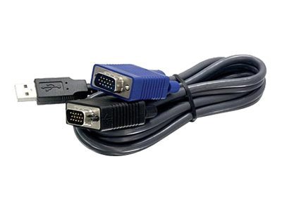 TRENDnet TK CU06 - keyboard / video / mouse (KVM) cable - 1.8 m