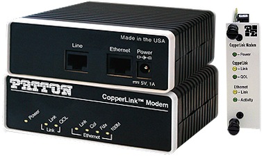 Patton CopperLink 12.5Mbps Ethernet Extender
