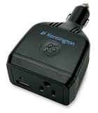Kensington Auto Power Inverter with USB Power Port - DC to AC power inverte