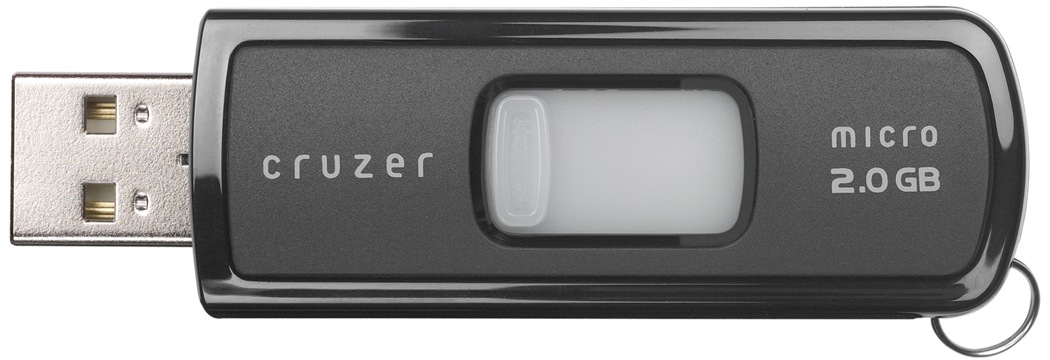 SanDisk Cruzer Micro Multi-color 3 Pack - USB flash drive - 2 GB