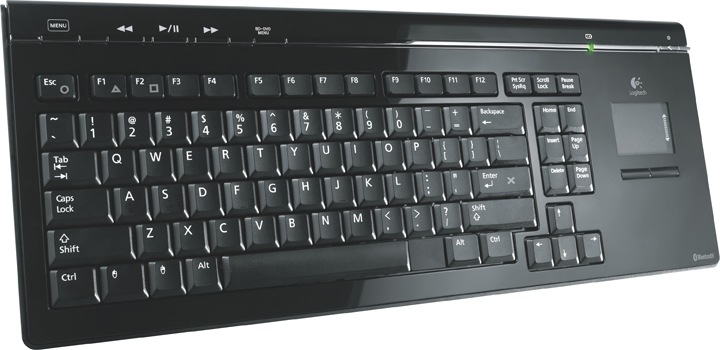 Logitech Cordless MediaBoard Pro keyboard , touchpad