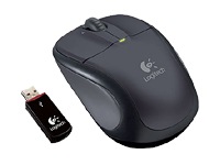 Logitech V220 Cordless Optical Mouse for Notebooks