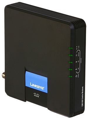 Linksys Cable Modem with USB and Ethernet Connections