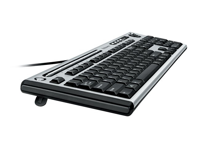 Fellowes Slimline Mulit Media Keyboard with AntiMicrobial Protection