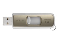 SanDisk Cruzer Titanium - USB flash drive - 8 GB