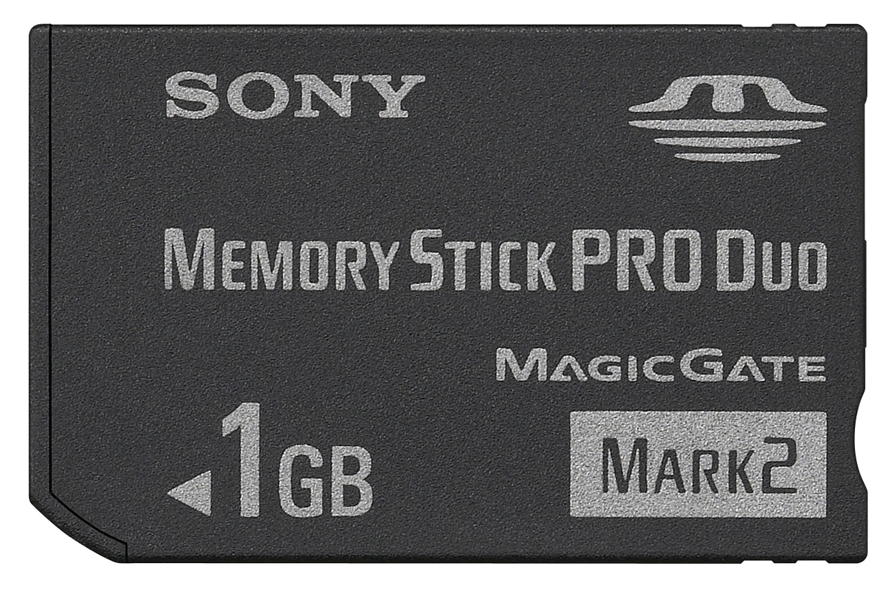 SONY 1GB MS PRO DUO CARD FOR HD
