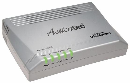 Actiontec Qwest-specific modem