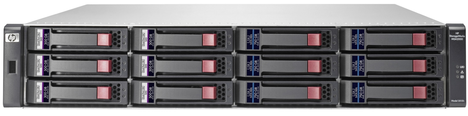 HP StorageWorks Modular Smart Array 2012i Dual Controller - hard drive arra