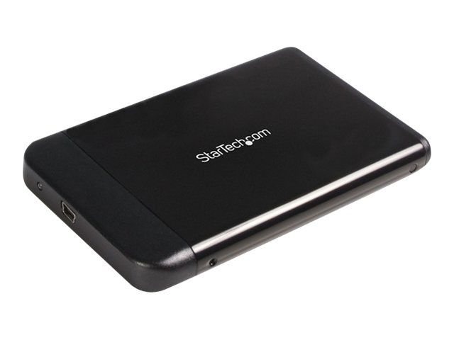StarTech.com 2.5in Black USB 2.0 HD Enclosure for SATA HDD
