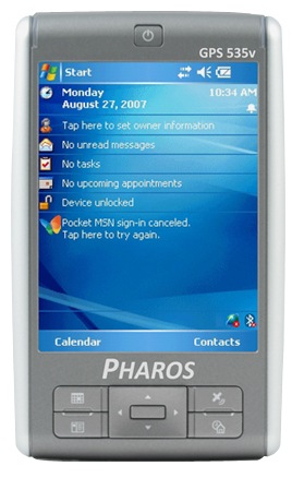 Pharos Traveler GPS 535v