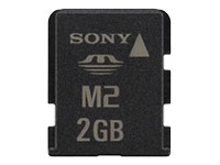 Sony flash memory card - 2 GB - Memory Stick Micro (M2)