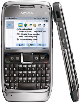 Nokia E71 - smartphone - WCDMA (UMTS) / GSM