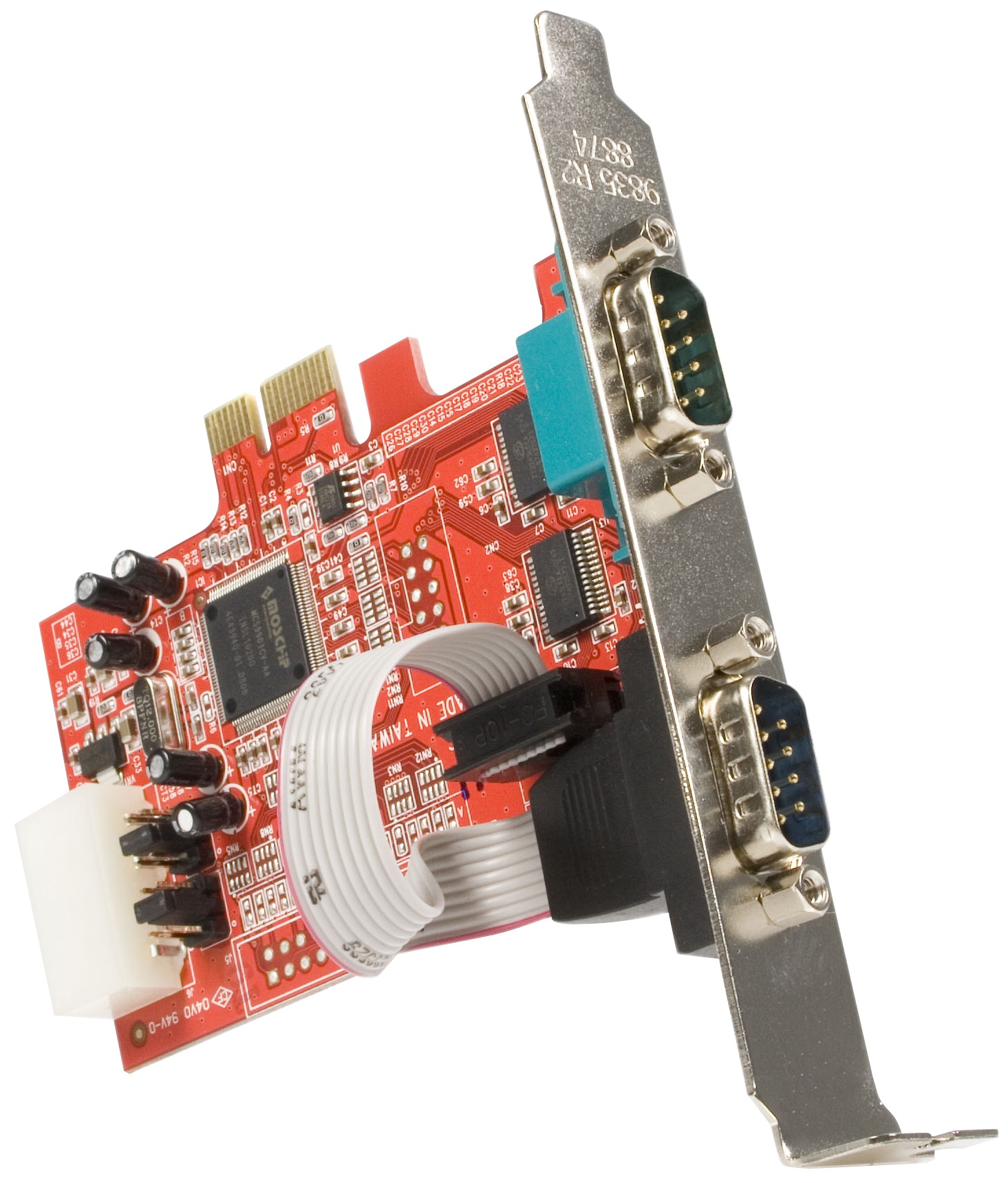 StarTech.com 2 Port Native PCI Express RS232 Serial Adapter Card with 16550