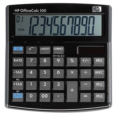 HP OFFICECALC 100 CALCULATOR