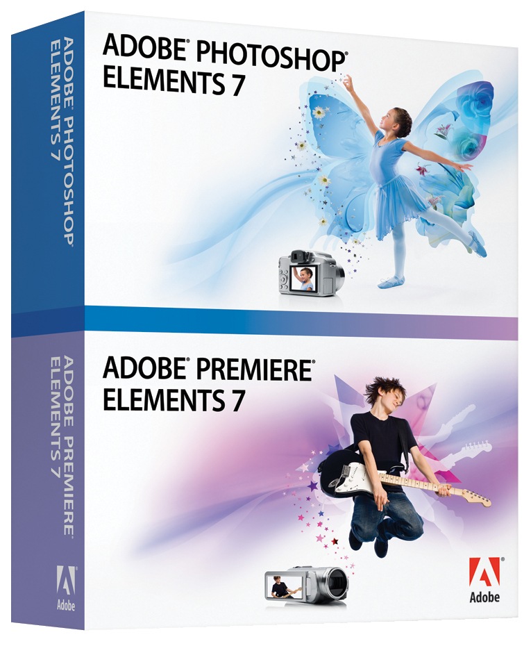 Adobe Photoshop Elements 7 plus Adobe Premiere Elements 7