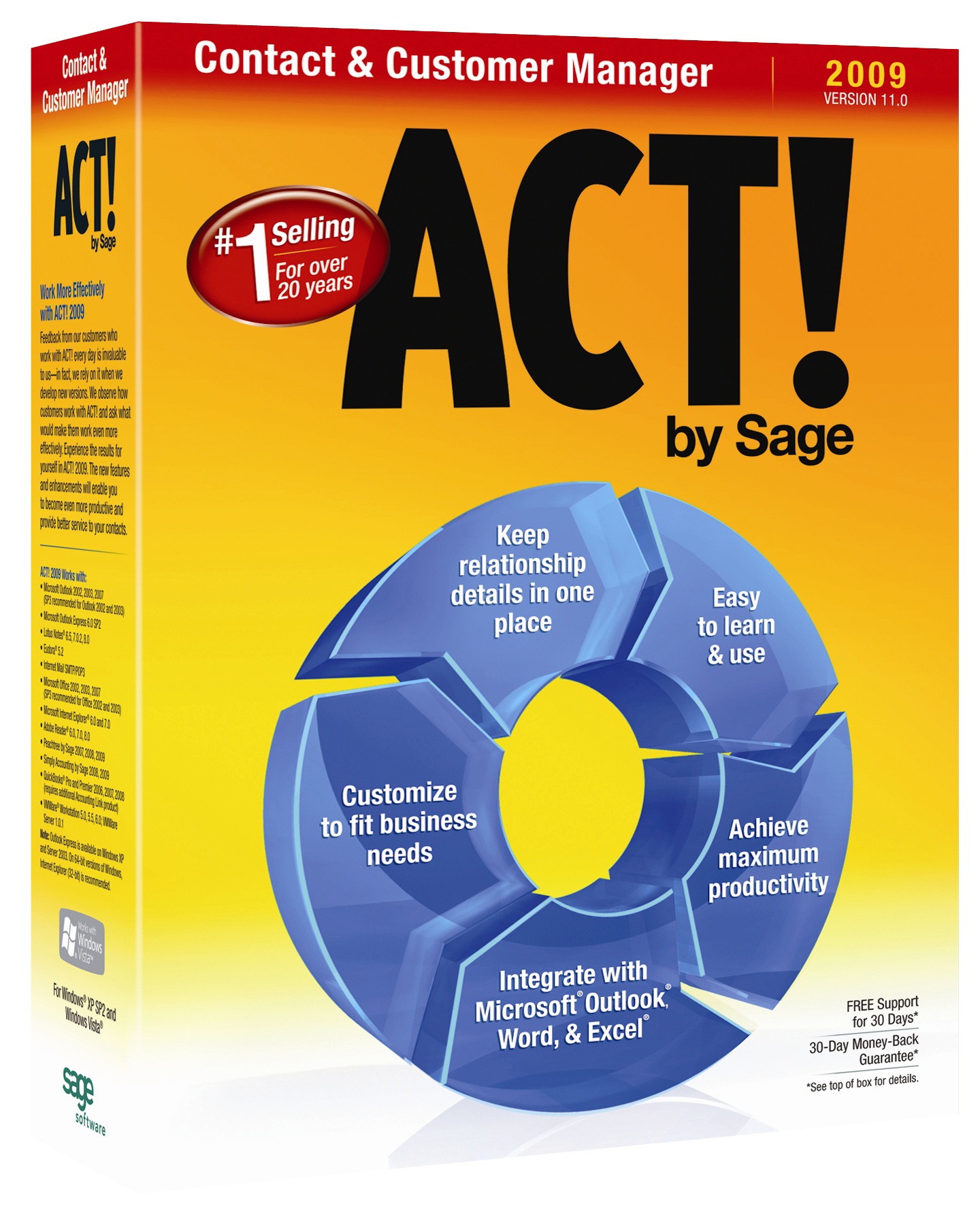 ACT! by Sage 2009 - ( v. 11.0 ) - complete package