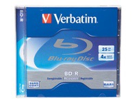 Verbatim BD-R x 1 - 25 GB - storage media