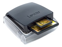 Lexar Professional UDMA Dual-Slot USB Reader - card reader - Hi-Speed USB
