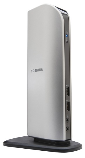 Toshiba Dynadock U Universal USB Docking Station with VGA and DVI Video Por
