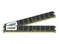 Crucial memory - 4 GB : 2 x 2 GB - DIMM 240-pin - DDR2