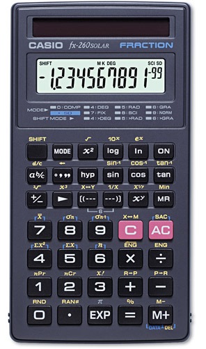 CASIO SOLAR SCIENTIFIC CALCULATOR