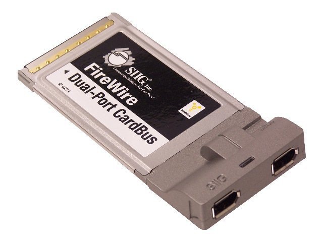 SIIG 1394 Dual-Port CardBus - FireWire adapter - 2 ports
