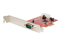 StarTech.com 1 port Native PCI Express RS232 Serial Adapter Card with 16550