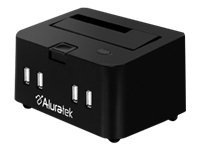 Aluratek eSATA USB 2.0 2.5" / 3.5" SATA Hard Drive Docking Enclosure Hub